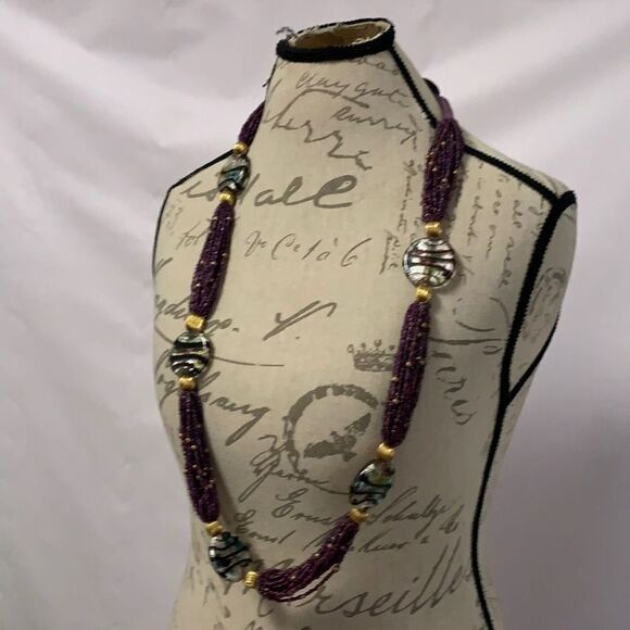 ‎NECKLACE BEADED BEAUTIFULLY DESIGNED - Picture 1 of 9